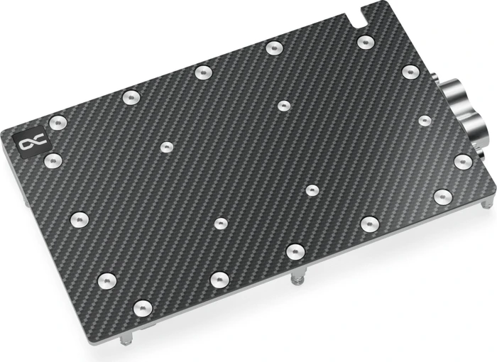 Alphacool ES GPX-N RTX 4090 Copper/Carbon Reference mit Backplate, Reference, schwarz