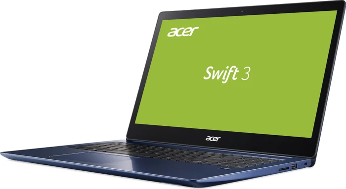Acer Swift 3 SF315-51G-52TR, blau, Core i5-7200U, 8GB RAM, 256GB SSD, GeForce MX150, DE