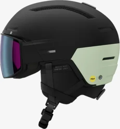 Salomon Driver Prime Sigma Photo MIPS Helm black/white moss