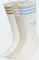 adidas 3-Streifen High Crew Socken off white/bliss, 3 Paare Vorschaubild