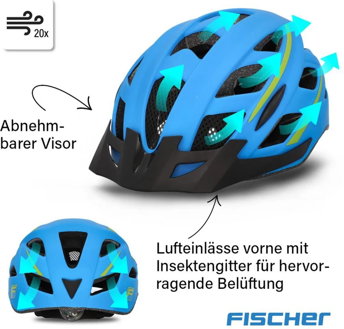 Fischer Urban Montis Helm blau