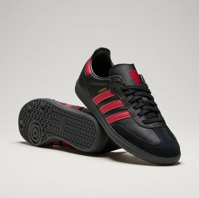 adidas Samba Manchester United core black/mufc red