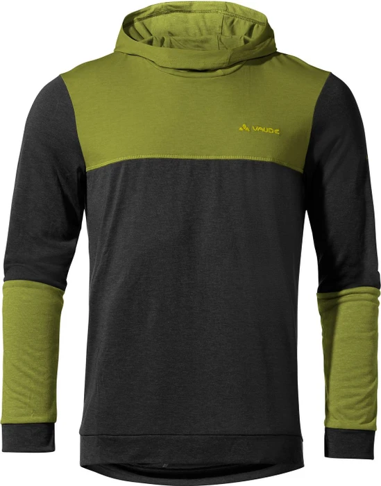 Vaude Qimsa Hoody Funktionsshirt langarm avocado (Herren)