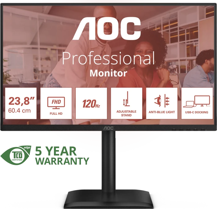 AOC 24E4CV, 23.8"