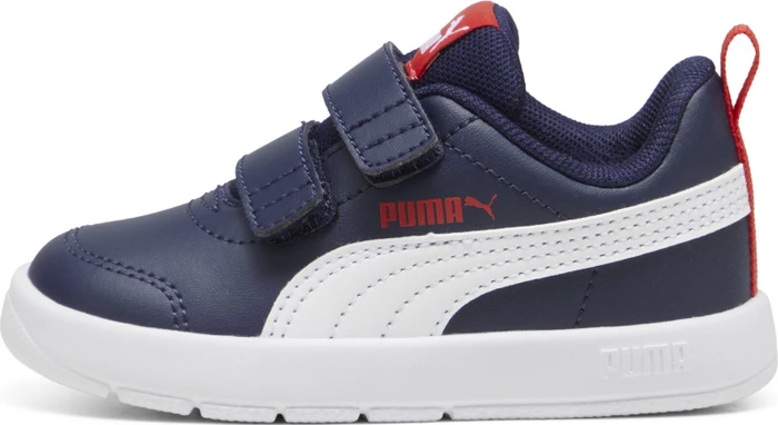 Puma Courtflex V3 puma navy/puma white/puma red (Junior)