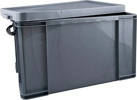 Aufbewahrungsbox, 84l, silber
