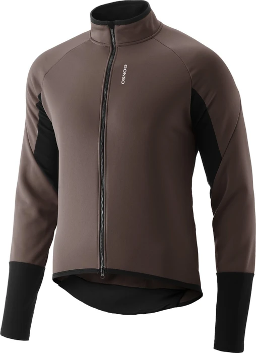 Gonso Road Softshell 2 Fahrradjacke fossil (Herren)