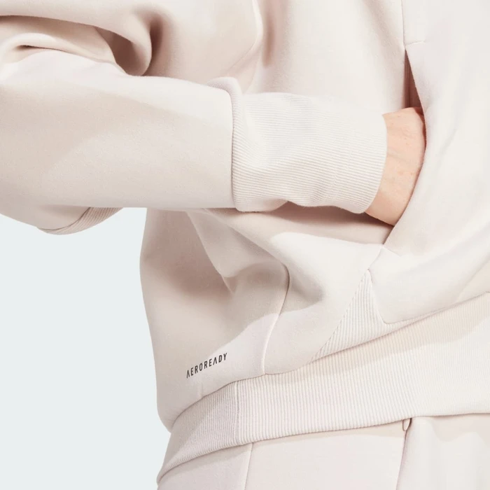 adidas Z.N.E. Zip Hoodie putty mauve (Damen)