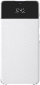 Samsung S-View Wallet Cover für Galaxy A32 weiß