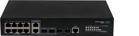 HPE FlexNetwork 5140 EI 8G Desktop Gigabit Managed Switch, 8x RJ-45, 2x SFP, 2x RJ-45/SFP (5140-8G-2SFP-2GT Combo / R8J42A)