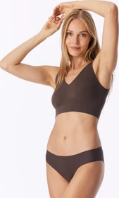 Schiesser Invisible Cotton Slip deep brown (Damen)