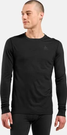 Odlo Natural Merino 200 Baselayer Funktionsshirt langarm black melange (Herren)