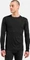 Odlo Natural Merino 200 Baselayer Funktionsshirt langarm black melange (Herren) Vorschaubild