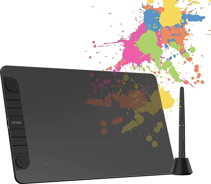 VEIKK VK1060PRO Graphic Pen Tablet, schwarz