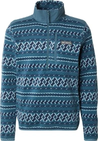 Columbia Sweater Weather III Half Zip Fleece Print Pullover everblue/knitknot (Herren)
