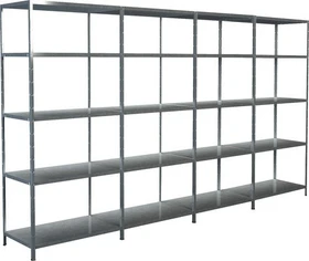 Schulte Lagertechnik PowerMAX Schwerlastregal 400x200x50cm verzinkt