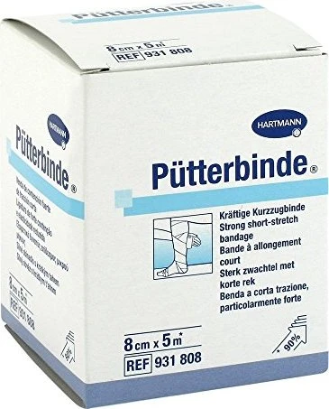Hartmann Pütterbinde, 8cm x 5m, 1 Stück