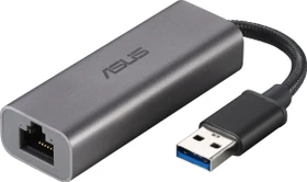 ASUS USB-C2500 LAN-Adapter, RJ-45, USB-A 3.0 [Stecker] (90IG0650-MO0R0T)