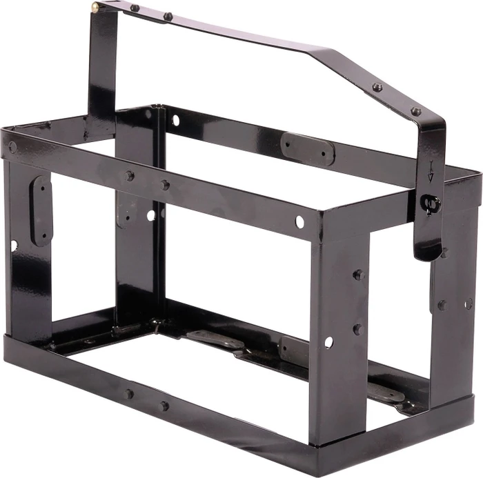 Valpro Halterung für 20L Kraftstoffkanister RAL 9005 Schwarz