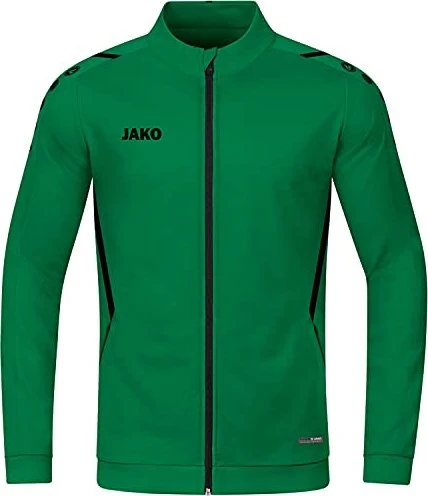 Jako Challenge Trainingsjacke sportgrün/schwarz (Junior)