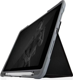 STM Dux Plus Duo schwarz/transparent, iPad 10.2" 7th/8th/9th gen