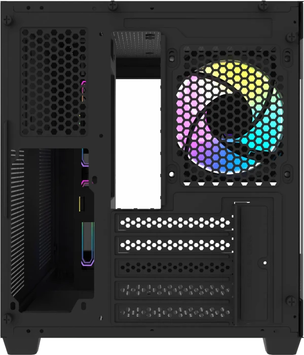 DarkFlash C275P Black, Glasfenster