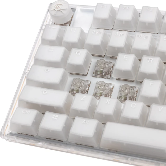 Ducky One 3, Aura White, LEDs RGB, Kailh Box Jellyfish Y, USB, US