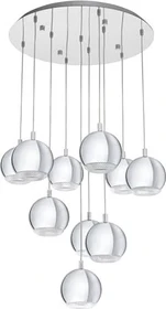 Eglo Conessa Pendelleuchte 10-flammig chrom