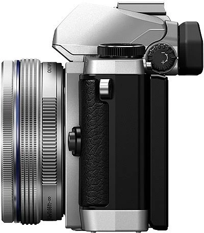Olympus OM-D E-M10 silber mit Objektiv M.Zuiko digital ED 14-42mm 3.5-5.6 EZ