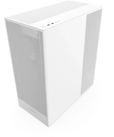 NZXT H7 Flow RGB [2024] Matte White, weiß, Glasfenster