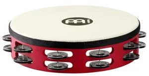 Meinl Touring Synthetic Head Wood Tambourine 2 Rows