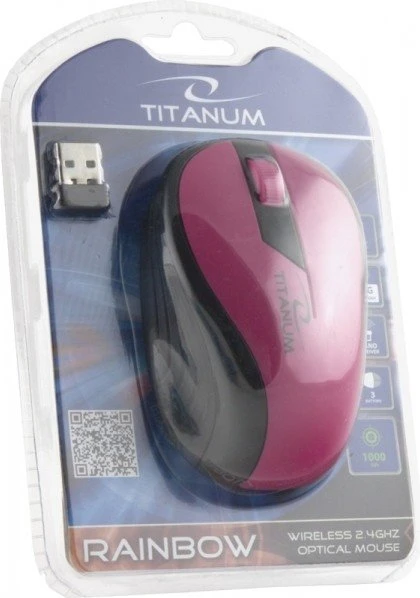 Esperanza Titanum Rainbow rosa, USB