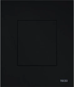 TECE TECEnow Urinal-Betätigungsplatte inklusive Kartusche 104x124x5mm schwarz glänzend