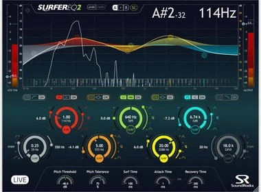 SoundRadix Surfer EQ 2, ESD (englisch) (PC/MAC)