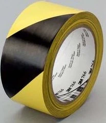 3M Gefahren-Markierungs-Klebeband 766i 7100015263 | Warnband Bodenmarkierung | 50mm x 33m | PVC | schwarz-gelb Image