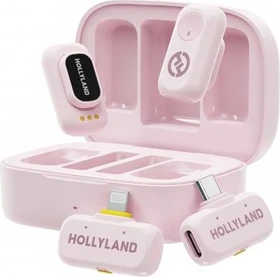 Hollyland Lark A1 Combo pink