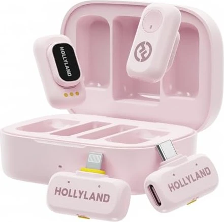 Hollyland Lark A1 Combo pink
