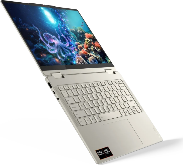 Lenovo Yoga 7 2-in1 14AKP10, Seashell, Ryzen AI 7 350, 16GB RAM, 1TB SSD, DE