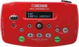 Boss VE-5 Vocal Performer rot