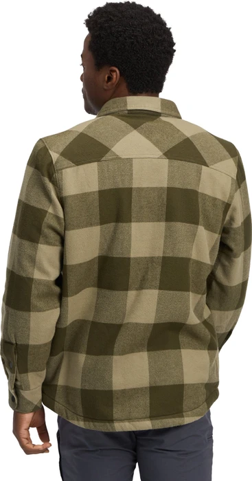 Black Diamond Project Lined Flannel Hemd langarm dark moss/pine smoke (Herren)