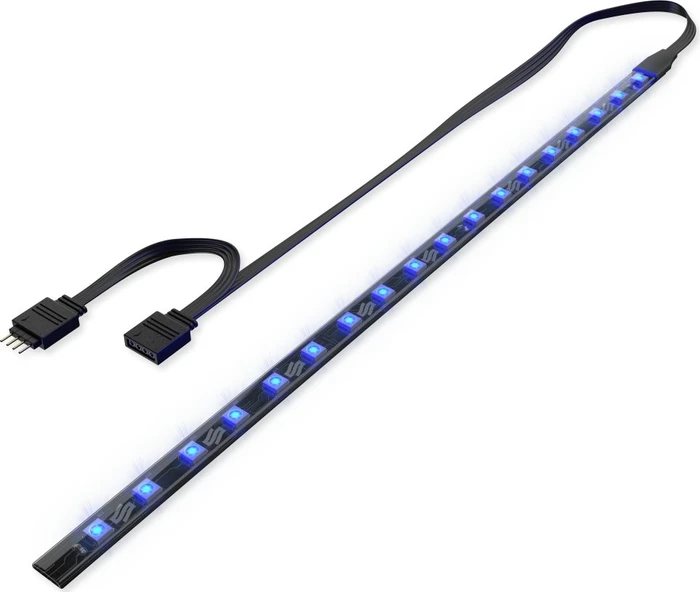 Endorfy SilentiumPC Aurora Stripes RGB, RGB beleuchtet, weiß