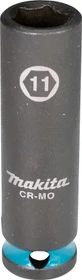 Makita Impact Black Außensechskant Steckschlüssel 3/8", 9x63mm