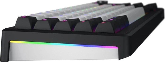 Hator Skyfall 65 MAG Ultima 8K Wireless, weiß/schwarz, LEDs RGB, Aurum Ice Magnetic, USB/Bluetooth, EU