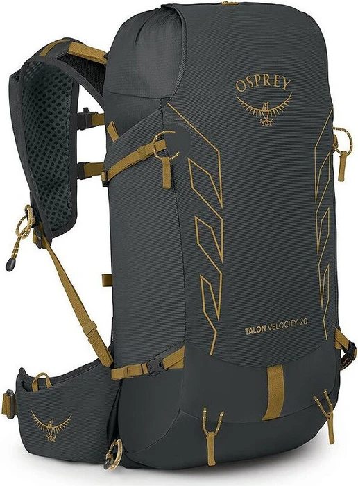 Osprey Talon Velocity 20 S/M dark charcoal/tumbleweed yellow (Herren)