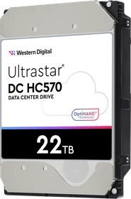 Western Digital Ultrastar DC HC570 22TB, SE, 24/7, 512e / 3.5" / SATA 6Gb/s