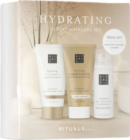 Rituals Luxury Haircare Hydrating Shampoo 70ml + Conditioner 70ml + Trockenshampoo 50ml Geschenkset