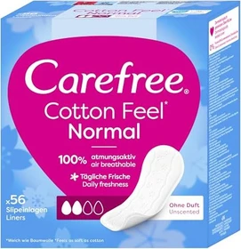 Carefree Cotton Feel Normal, 56 Stück