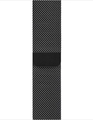 Apple Milanaise-Armband für Apple Watch 44mm schwarz