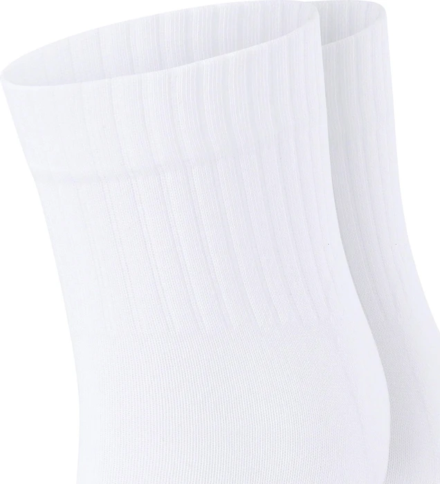 Falke Run Rib Socken weiß, 2 Paare