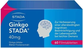 Stada Ginkgo Stada 40mg Filmtabletten, 60 Stück